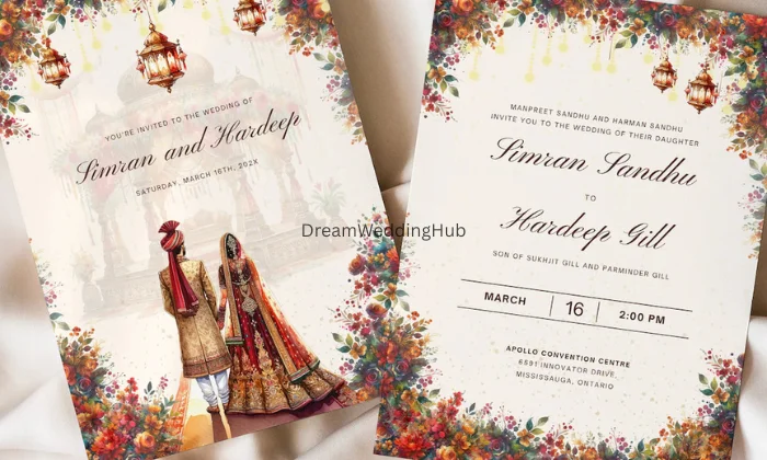 Nimantran wedding invitation cards